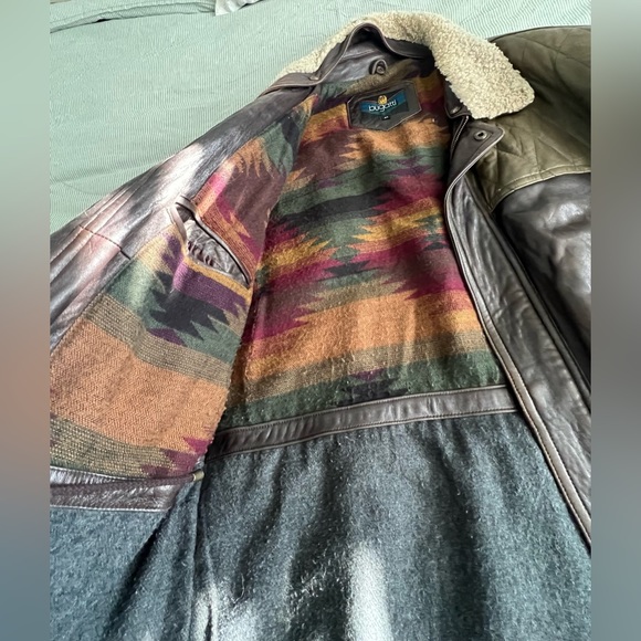 VINTAGE Men’s Bugatti Leather Pilot Bomber 🛩️ - Picture 3 of 6